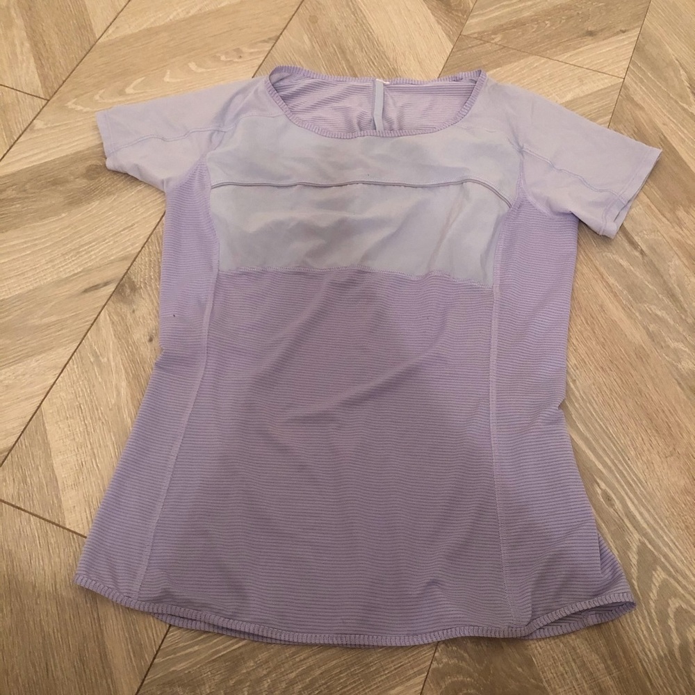 Lululemon Purple Tee Shirt Short Sleeve 4